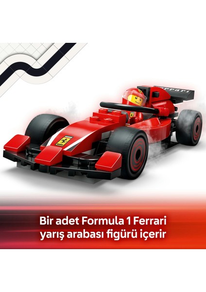 LEGO City Ferrari Arabalı F1 Pit Stop ve Pit Ekibi 60443-6 Yaş ve Üzeri Çocuklar Için Yarış Arabası Içeren Yaratıcı Oyuncak Yapım Seti, Doğum Günü Hediyesi (322 Parça) indirimleri