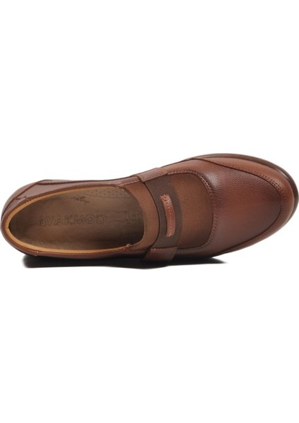 Ayakmod 293127 Z Taba Cilt Kadın Günlük Ayakkabı fırsatları