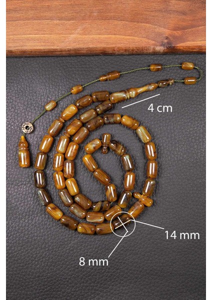 Kapsül Simli Özel Seri 45 Taneli Bakalit Sıkma Tesbih