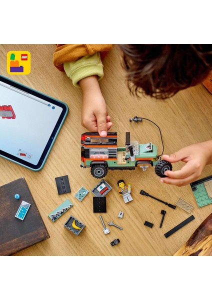 LEGO City 4x4 Arazi Dağ Arabası 60447-6 Yaş ve Üzeri Çocuklar Için Yaratıcı Oyuncak Yapım Seti, Doğum Günü Hediyesi (221 Parça) fiyatları