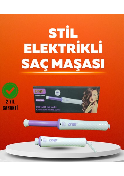 Hızlı Isınan, Kompakt ve Güvenli – Tüm Saç Tiplerine Uygun Kıvırma Cihazı