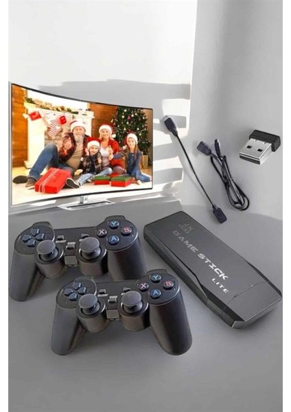 20.000 Oyunlu Premium Model Oyun Konsolu 8k Android Tv Hd Game Stick modelleri