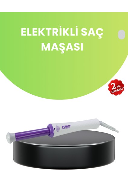 Gw Profesyonel Saç Kıvırıcı – 140-210°C Isı Ayarlı, Taşınabilir Tasarım