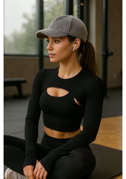 Kadın Peluş Şapka -Kışlık Spor Şık Kapaklı Şapka fırsatları