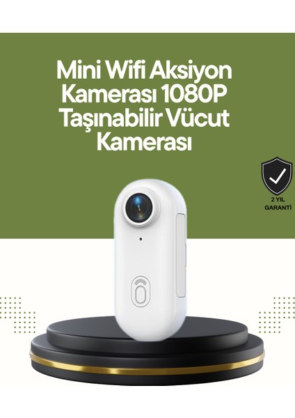 Şarj Edilebilir Uzun Ömürlü Mini Spor Kamera Full Hd