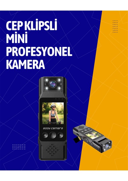 Kablosuz Wifi Bağlantılı Full Hd Mini Kamera – Döngüsel Kayıt ve Hareket Algılama Özellikl