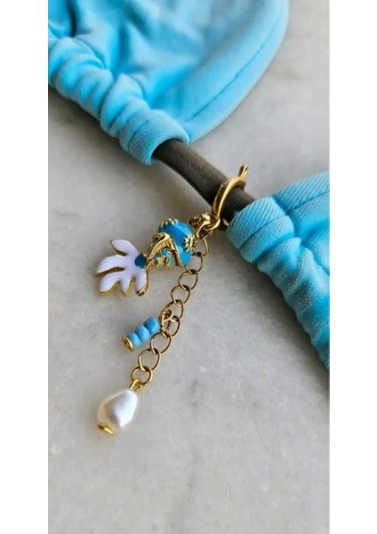 Paslanmaz Çelik Takılıp Çıkarılabilir Mavi&beyaz Balık Charm Çok Amaçlı Bikini&çanta Aksesuarı fiyatları