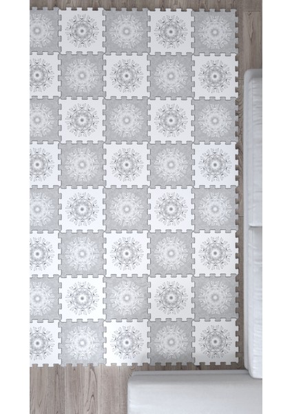Dijital Osmanlı Desenli Mutfak-Oturma Odası-Salon Halısı/yapboz Halı/puzzle Halı/ Japon Halı modelleri