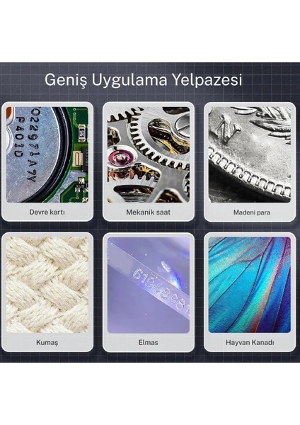 Type-c Şarjlı 2 inç Ekranlı 8 Ledli 500x Dijital Mini Mikroskop indirimleri