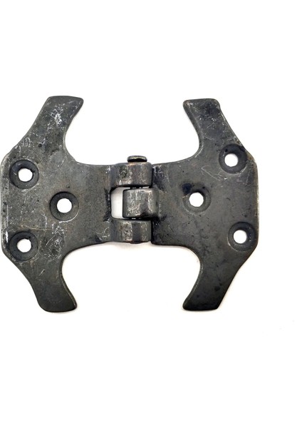 Antika Tarz Dekoratif Pirinç Fit Menteşe - 67 Mm, Oksit ( Lisinya )