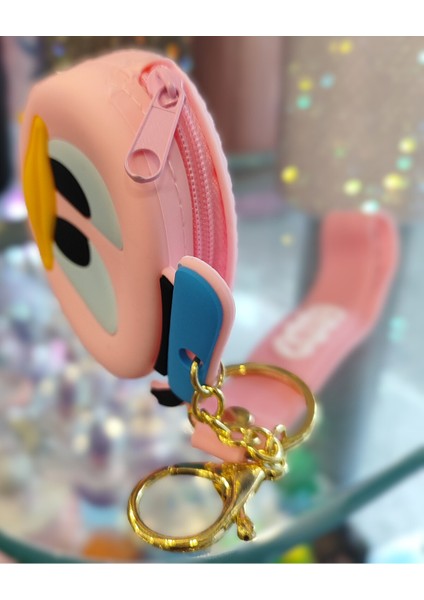 Çok Amaçlı Fermuarlı Silikon Mini Cüzdan Anahtarlık AD98100 fiyatları