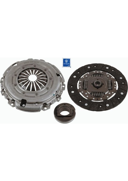 3000951619 - Debriyaj Seti P206-P307-P406-P407-PARTNER-BERLINGO-EXPERT-C4-C5-C8-JUMPY-XSARA-SCUDO 1.8 16V-2.0 16V Hdı EW10J4-EW10A-EW7A-EW7J4
