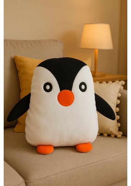 Lumo Penguen Peluş Yastık – Sevimli Penguen Oyuncak Yumuşacık Dokulu - Uyku Arkadaşı ve Hediyelik fiyatları