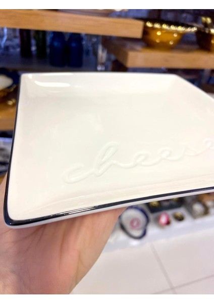 Vıntage 4'lü Kare Tabak 18CM modelleri