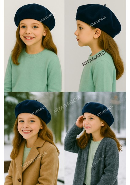 Çocuk Fransız Keçe Ressam Bere