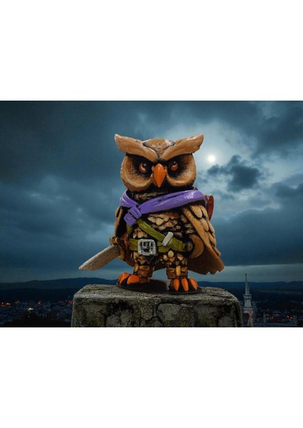 Rogue (Haydut) - 3D Figür Baykuş - Mysterious Owls - 004