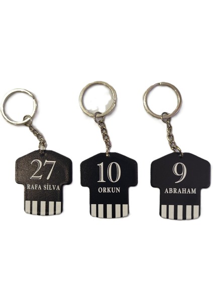 Taraftar Model Metal Anahtarlık (Toplam 3 Adet) AD55825