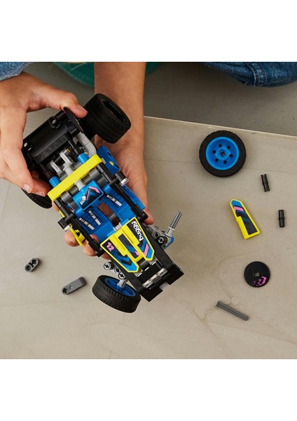LEGO Technic Arazi Yarışı Arabası 42164-8 Yaş ve Üzeri Çocuklar Için Koleksiyonluk Yaratıcı Oyuncak Model Yapım Seti (219 Parça) modelleri