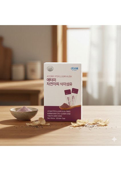 Psyllium Husk Fiber Karnıyarık Otu Içeren Saşe Takviye Edici Gıda modelleri