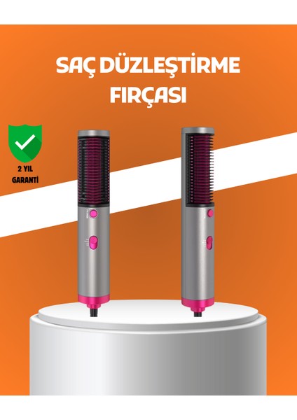 Saç Düzleştirme ve Hacimlendirme Fonksiyonlu Fırça