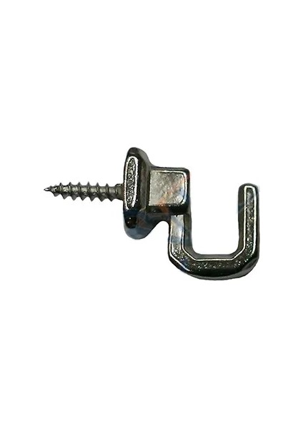 Vidalı Kanca, Askı Küçük - 15X18MM, Nikel - 100 Adet ( Lisinya )