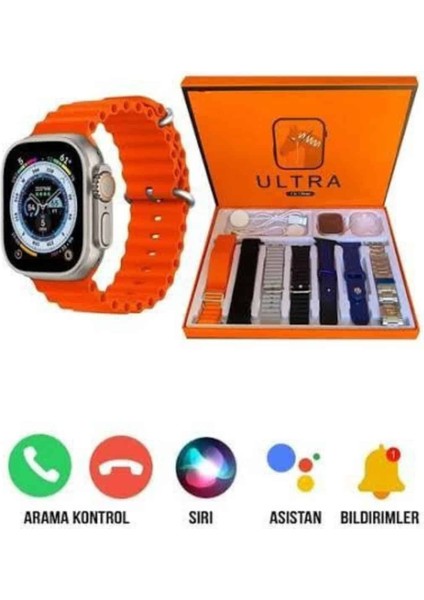 Unısex 7 Kordonlu Çok Fonksiyonlu Nabız Ölçer Uyku ve Sağlık Takibi modelleri