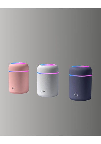 Taşınabilir Hava Nemlendirici – Renkli Işık ve USB Bağlantı modelleri