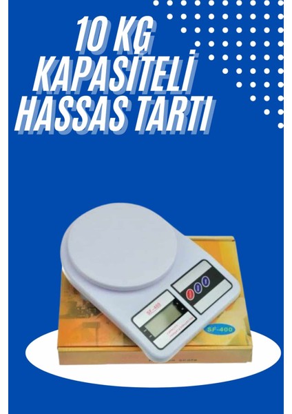 Yeni Nesil Taşınabilir Dijital Hassas Mutfak Tartısı Mutfak Terazisi Hassas Ölçüm 10 kg