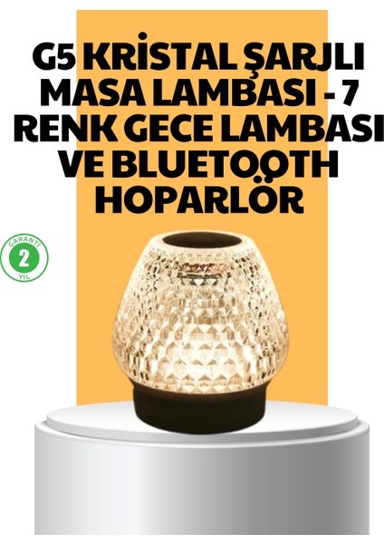 Taşınabilir Işıklı Yüksek Ses Kaliteli Bluetooth Hoparlör