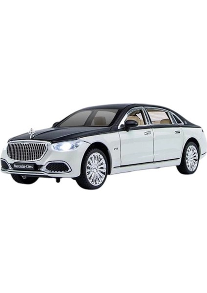 Bfs ZHD-B2409 - Vardem Çek Bırak Işıklı ve Sesli Model MB Metal Araba 1:24