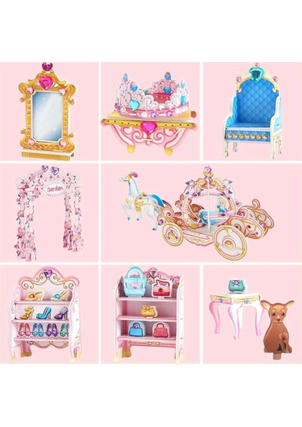 Bfs Cubicfun Prenses Gizli Bahçe Şatosu 3D Puzzle indirimleri