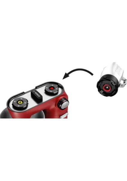 Mutfak Şefi 1600W 5,5 L Karıştırma Paslanmaz Çelik Hazne ve Metal GÖVDE,MUM9A66R00+MUTFAKTARTI Hediye indirimleri