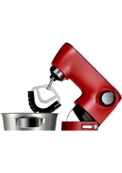 Mutfak Şefi 1600W 5,5 L Karıştırma Paslanmaz Çelik Hazne ve Metal GÖVDE,MUM9A66R00+MUTFAKTARTI Hediye