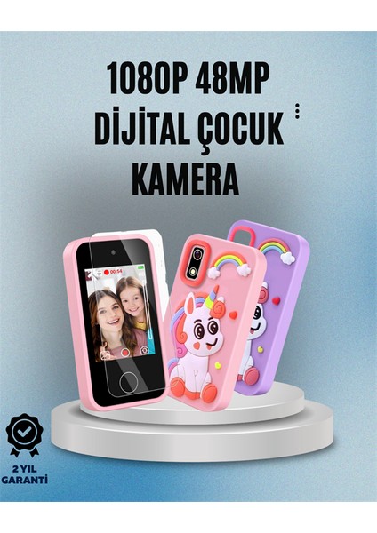 1080P Hd Video Kaydı ve 2,8” Dokunmatik Ekran – Çocuklar Için Gerçekçi Görüntü Deneyimi