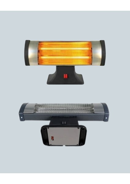 Sessiz Çalışan Quartz Tüp Infrared Isıtıcı 1800W indirimleri