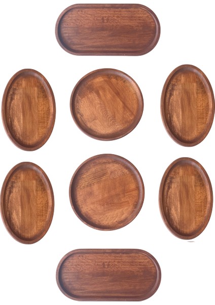 Hawria Ahşap ( 1.sınıf Kalite Kayın Ağacı ) 8 Parça Kahvaltı Takımı, Kahvaltılık, Sunumluk fiyatları