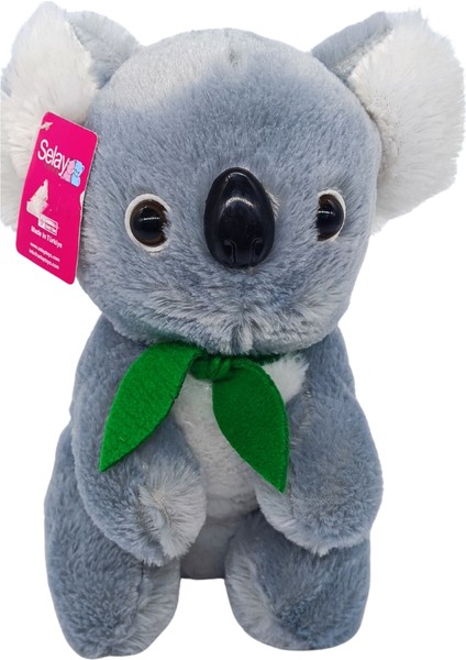 Sevimli Peluş Oyuncak Gri Koala 30 cm