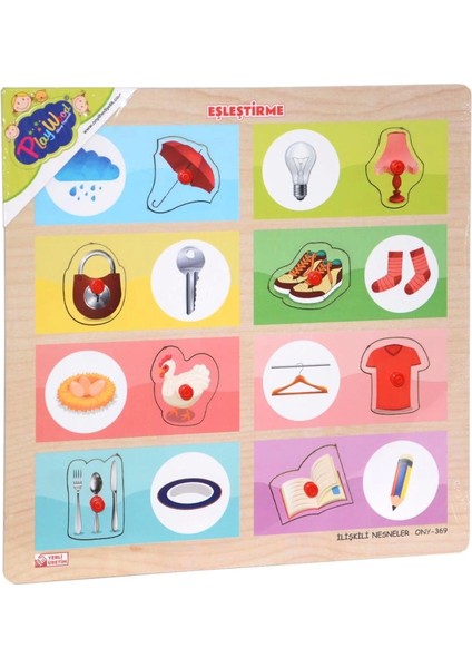 Bfs Nessiworld ONY-369-370 Ahşap Tutmalı Eşleştirme Ilişkili Nesneler -Onyıl fiyatları