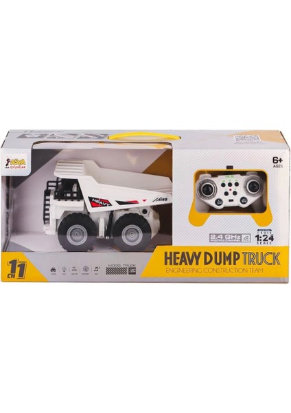 Bfs A8196-QH9008 Kumandalı Ağır Döküm Kamyon 1:24 -Asya Oyuncak modelleri