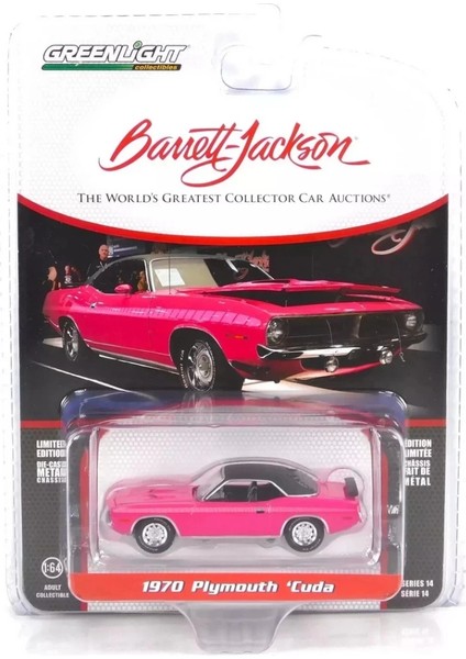 Bfs Greenlight 1/64 Barrett-Jackson Series 14- 1970 Plymouth Cuda fiyatları