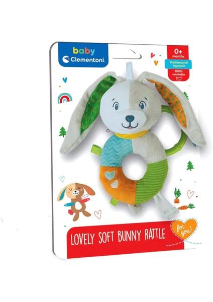 Bfs Nessiworld 17787 Baby Clementoni - Sevimli Tavşan Çıngırak