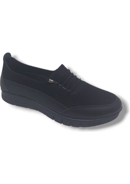 600 Kadın Siyah Komfort Termo Taban Büyük Numara Ayakkabı 41 42 fırsatları