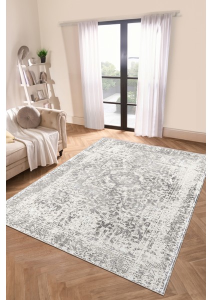Dekoratif Yıkanabilir, Kaymaz Tabanlı, Salon - Oturma Odası Halısı - WOOSONIL082 modelleri