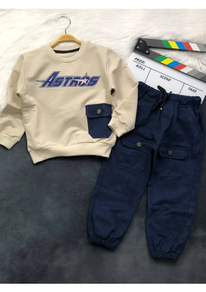 Erkek Çocuk Cep Detaylı Ikili Takım fırsatları