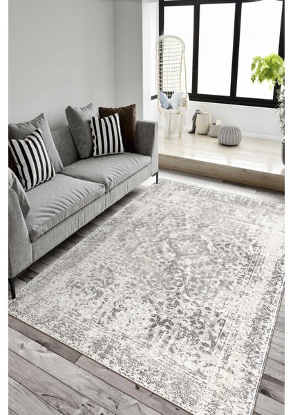 Dekoratif Yıkanabilir, Kaymaz Tabanlı, Salon - Oturma Odası Halısı - WOOSONIL082 fiyatları