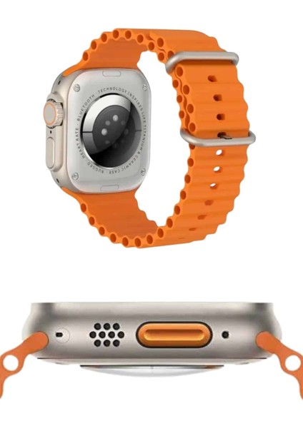 Yeni Nesil 3 Kordonlu Kol Saati 49 mm Amoled Ekran Akıllı Saat fırsatları