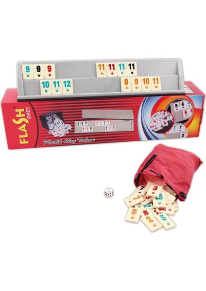 Bfs Nessiworld 1010129 Flash Plastik Okey Takımı ,star Okey fiyatları