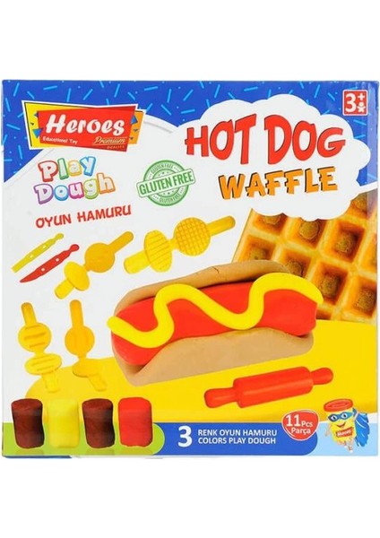 Bfs ERN-584 Heroes Orta Kutulu Burger Oyun Hamuru Seti - Eren Oyuncak fırsatları