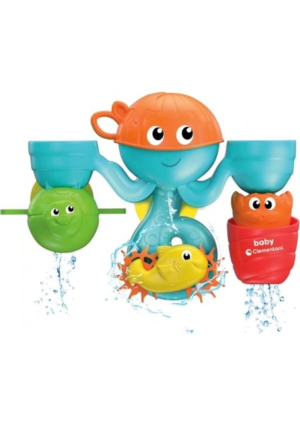 Bfs 17458 Eğlenceli Arkadaşlar Su Parkı Banyo Oyuncağı, Baby Clementoni, +6 Ay modelleri