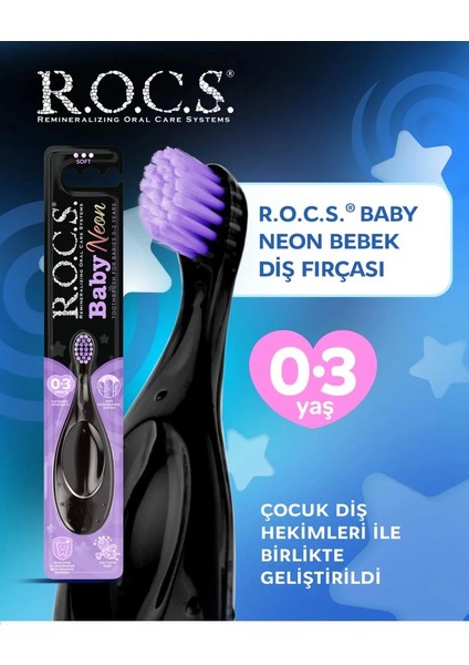 Bfs .baby Neon Ekstra Soft Diş Fırçası 0-3 Yaş fiyatları